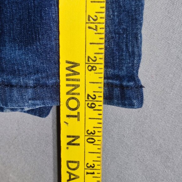 Reaction Kenneth Cole jeans men's size 30X30 ink blue Slim fit straight leg - Picture 12 of 13